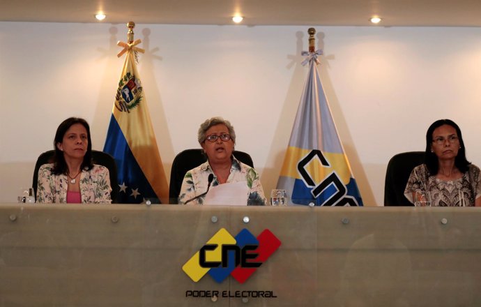 Tibisay Lucena, presidenta del CNE