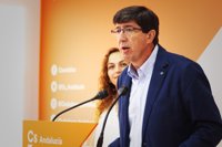 Marín entiende el "enfado" de PP-A con Cs por el impuesto de sucesiones: "Debe ser duro pelear 36 años y no lograr nada"