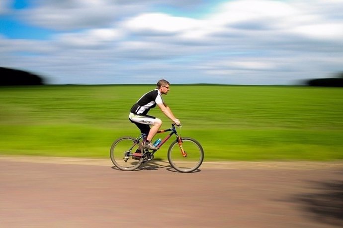 Deporte, ejercicio, ciclista, ciclismo, bicicleta