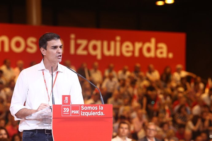 Pedro Sánchez clausura el Congrés del PSOE amb el seu discurs