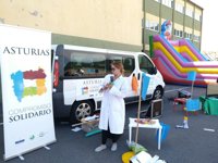 La 'Caravana Solidaria' de la FACC recorre Asturias para informar sobre los objetivos de desarrollo sostenible de la ONU