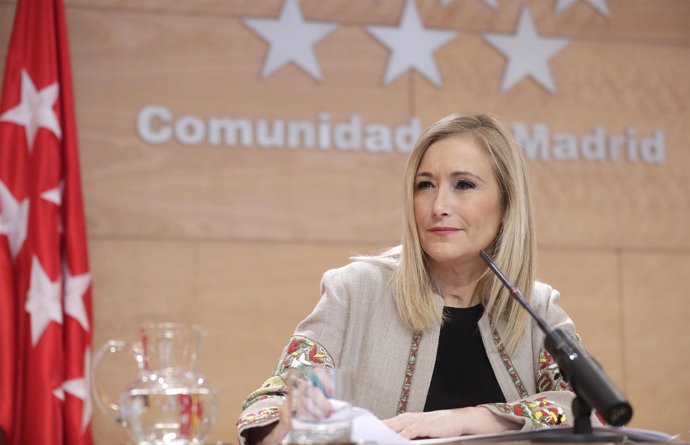 Cifuentes Preside La Reunión Del Consejo De Gobierno 
La Presidenta De La Comuni