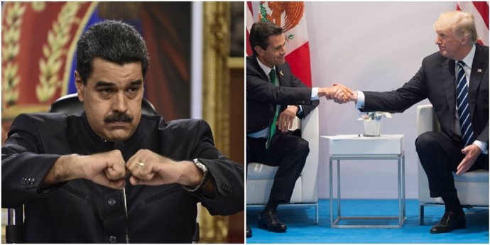 Maduro acusa Peña Nieto de ser un cobarde