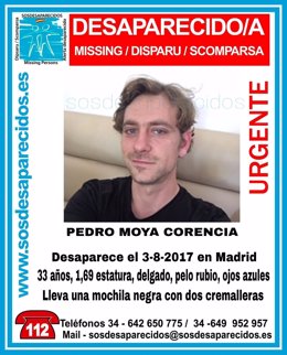 Desaparecido Pedro Moya Corencia