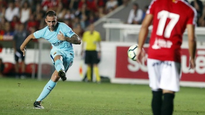 Alcácer evita la derrota del Barça ante el Nàstic y llama a la puerta del nuevo