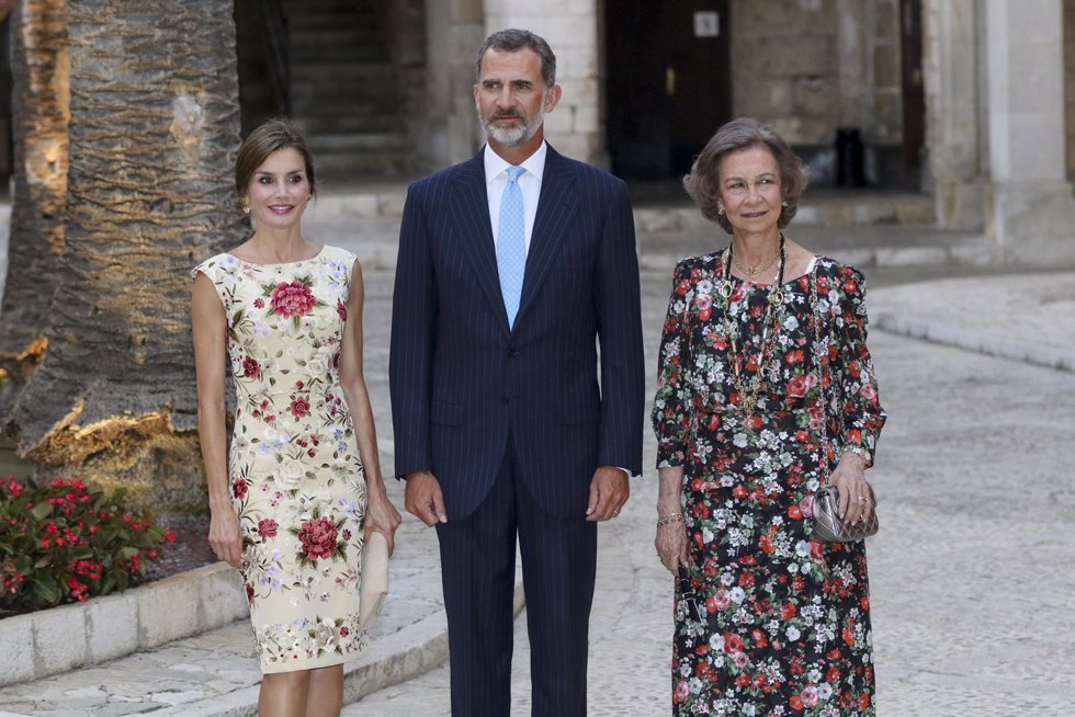 Los Reyes y Doña Sofía en Mallorca 