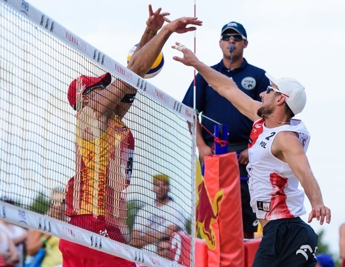 Pablo Herrera y Adrián Gavira Mundial Voley playa