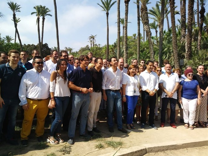 El 'popular', en una trobada amb el PPCV a Alacant