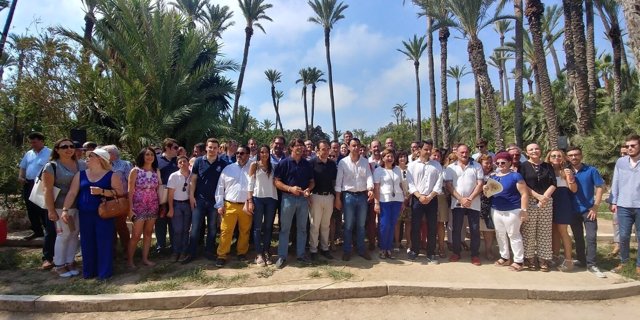 Los 'populares' en el encuentro en Alicante