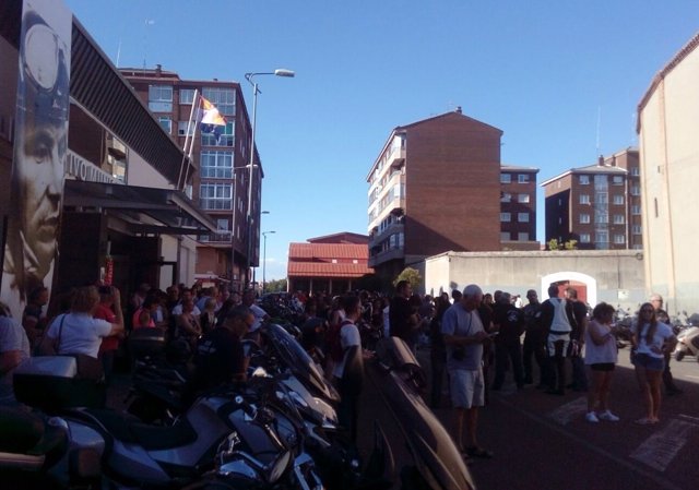 Zamora.- Homenaje de 200 motoristas a Ángel Nieto en Zamora