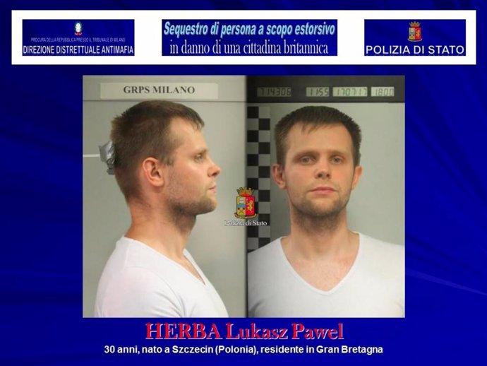 Lukasz Pawel Herba, detenido por secuestrar a una mujer para venderla