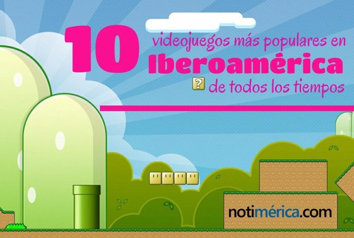 A0 videojuegos más populares en Iberoamérica de todos los tiempos
