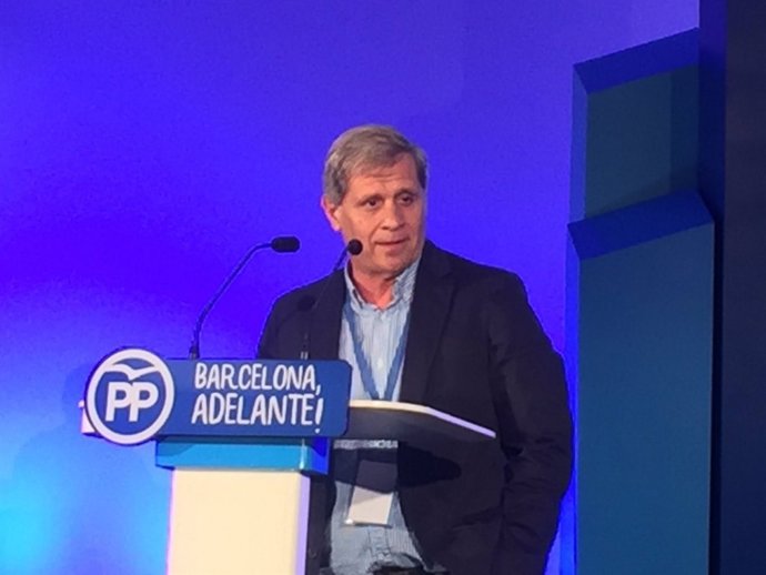 Alberto Fernández en el XIII Congreso del PP de Barcelona