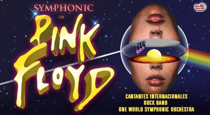 Cartel del espectáculo 'Symphonic of Pink Floyd' 