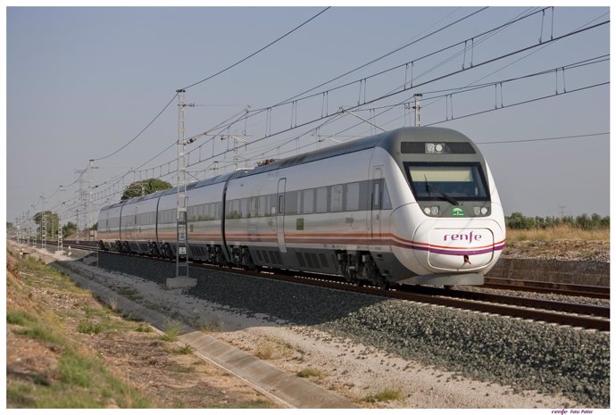 Tren entre Madrid y Huelva. 