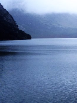 Foto del embalse de Gorg Blau con el 84,8% de las reservas