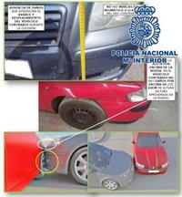 Policía Nacional detiene a cinco amigos por simular accidentes de tráfico y defraudar 20.000 euros