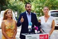 PSOE de Málaga propone incluir las infraestructuras de Emasa en las inversiones sostenibles para evitar el canon de agua
