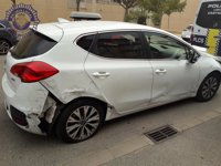 Investigado un menor tras provocar un accidente en Castellón con un coche que cogió sin permiso del dueño