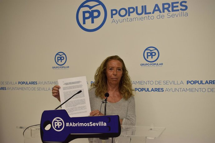 La concejal del PP en Sevilla Carmen Ríos