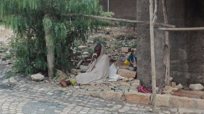 Anciano en Etiopía