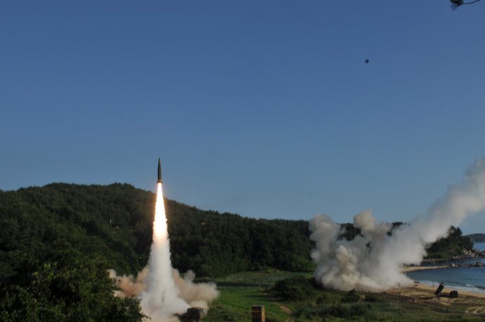 Ensayos con misiles de Corea del Sur y Estados Unidos