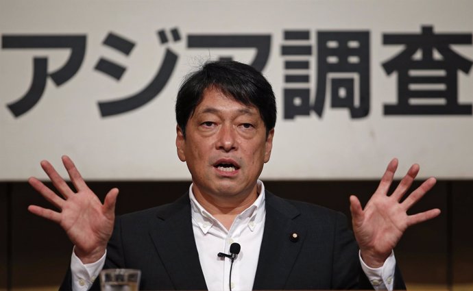 El ministro de Defensa de Japón Itsunori Onodera.