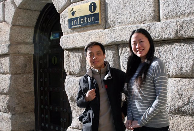 Turistas, chinos, ciudad de Toledo, turismo