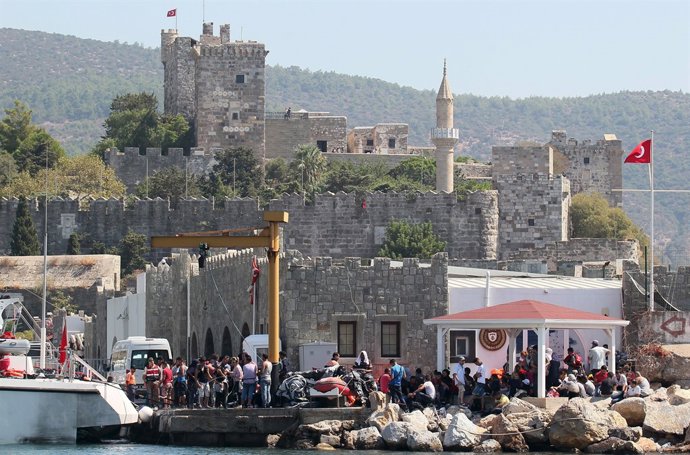 La localidad costera de Bodrum, en Turquía