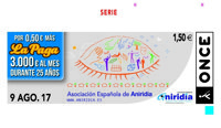 Un cupón de la ONCE para los enfermos de Aniridia
