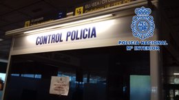 Oficina de la Policía Nacional en el Reina Sofía