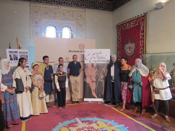 Valladolid. Presentación de la recreación del sitio de Castronuño