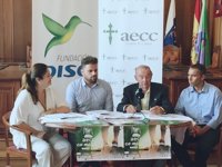 Valverde (El Hierro) acoge la 'I Caminata AECC en Marcha' para fomentar hábitos de vida saludables