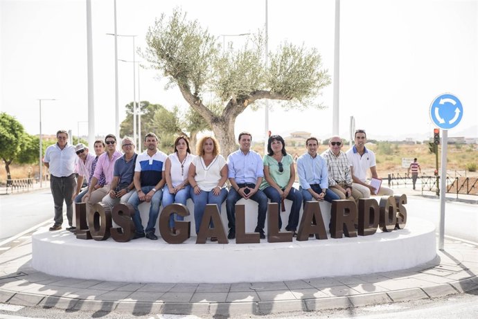 Glorieta ovalada en Los Gallardos