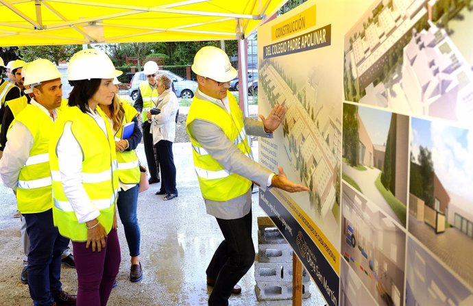 Obras nuevo colegio Padre Apolinar de la Fundación Obra San Martín