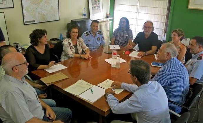 Reunió de l'Ajuntament de Lleida per a una xarxa d'albergs per a temporers