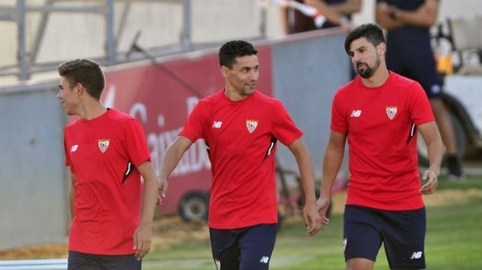 Navas i Nolito lideren la llista del Sevilla per a la Lliga de Campions