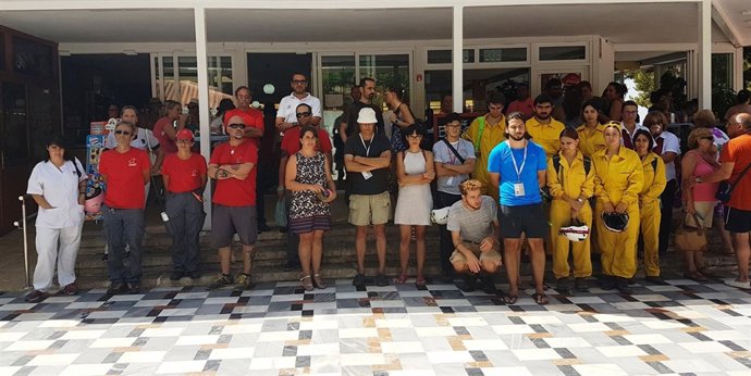 Trabajadores fundación cueva de nerja homenaje exdirectora asesinada por su pare