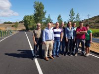 Concluyen el refuerzo y ensanche del tramo entre Vega de Bur y Amayuelas, financiados por la Diputación de Palencia