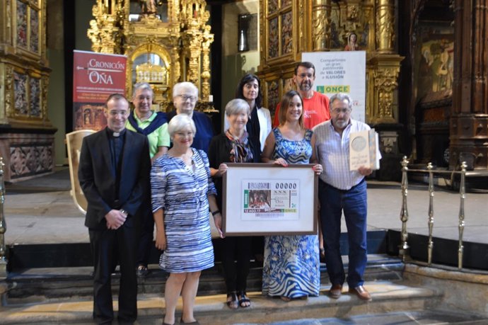 El Cronicón De Oña En Los Cupones De La Once