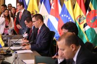 Cuatro de los 13 estados miembros del ALBA se reúnen en Caracas para defender la soberanía y la paz en Venezuela