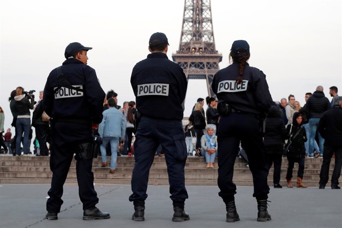 Policia a Trocadero (París)