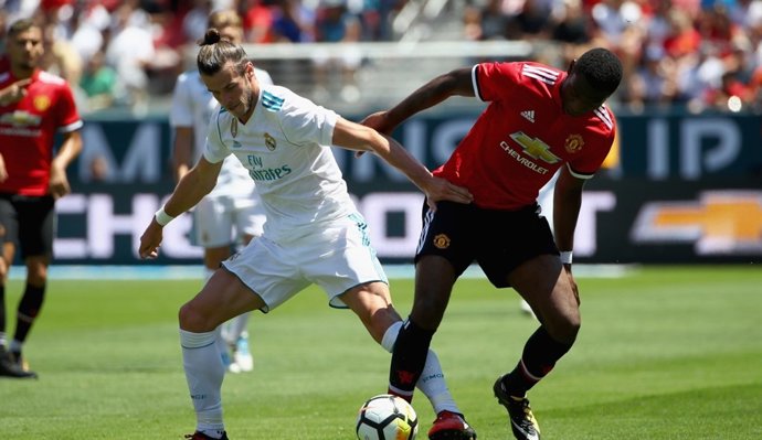 Encuentro entre el Real Madrid y el Manchester United