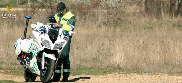 Un agente de la Guardia Civil. 