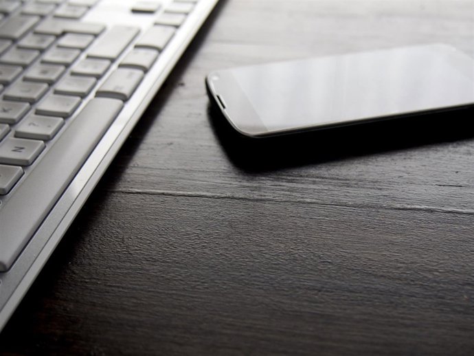 Smartphone telèfon mòbil recurs negocis ordinador portàtil