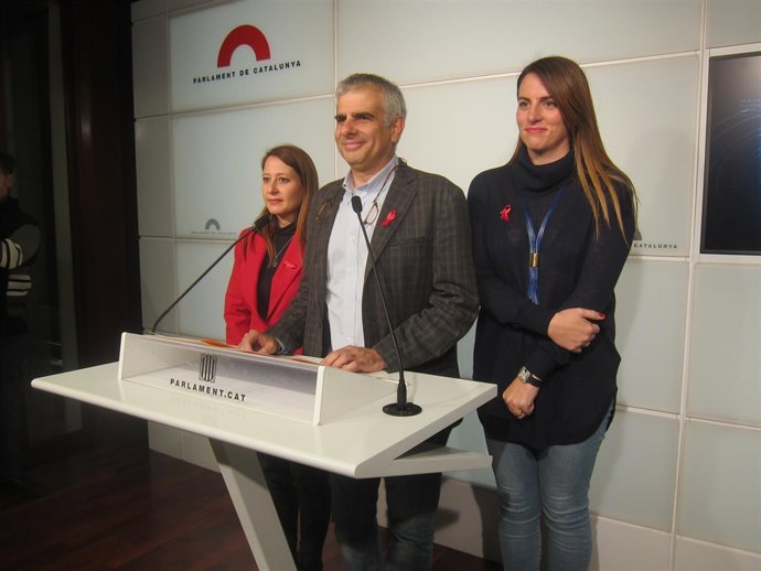 Sonio Sierra, Carlos Carrizosa y Laura Vílchez