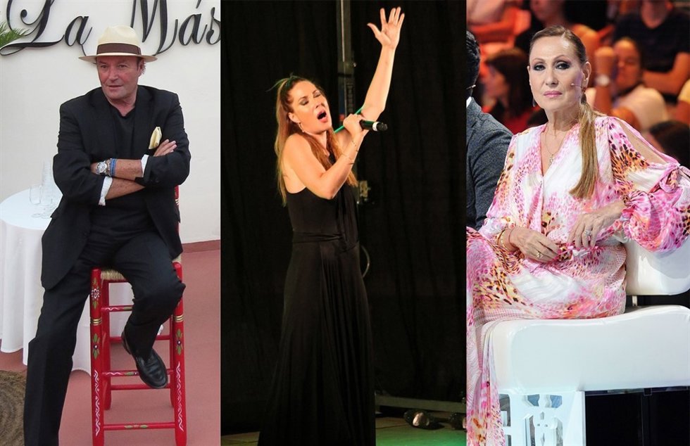 Rosa benito, amador mohedano y  rosario mohedano