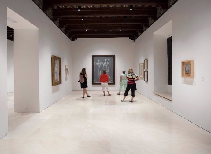 Museo Picasso Málaga arte cultura pintura escuela londres sala pinacoteca