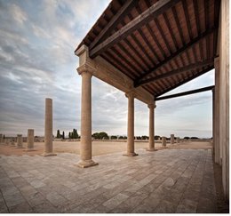 El Fòrum Romà d'Empúries.