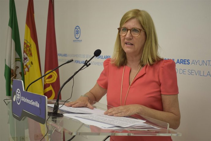 La concejal del PP en Sevilla Amidea Navarro